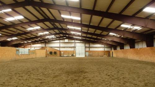 Kirk Stables indoor arean